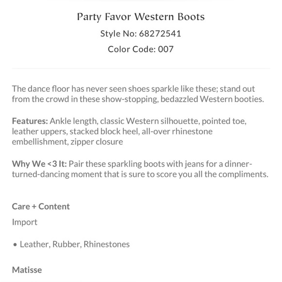 Free People Party Favor Western Boots - Picture 5 of 6